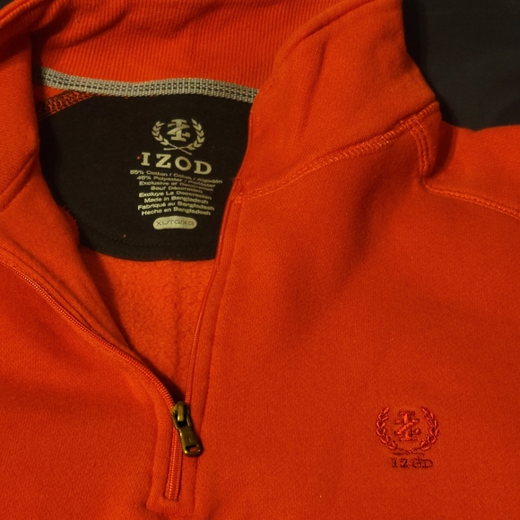 1/4 Zip Pullover XL by Izod - Picture 3 of 4